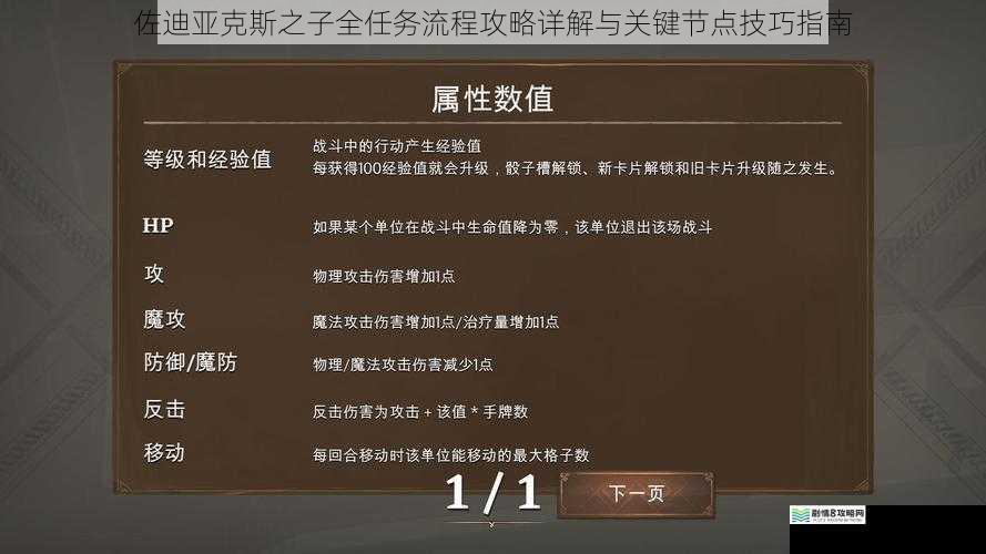 佐迪亚克斯之子全任务流程攻略详解与关键节点技巧指南